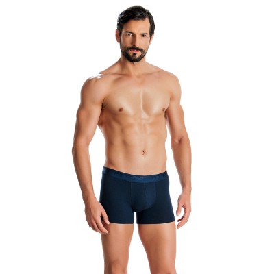 Minerva - Mengear TENCEL™ Modal Ανδρικό Boxer με Εξωτερικό Λάστιχο 2τμχ