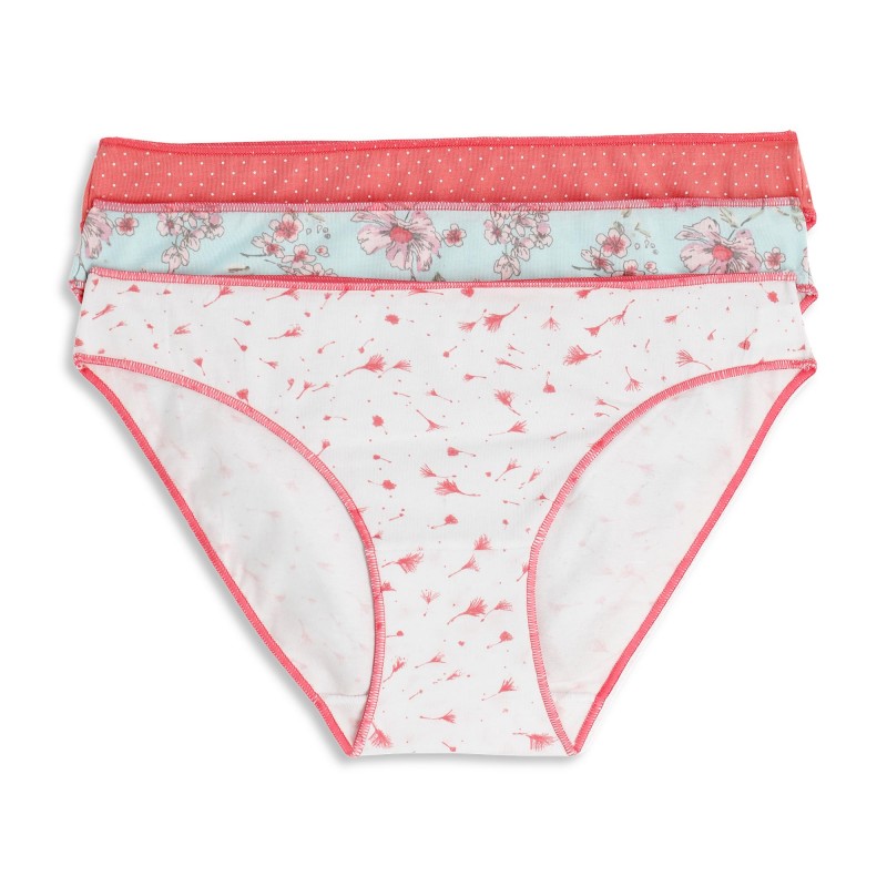 Cotonella - Γυναικεία Βαμβακερά Mini Σλιπ Σετ 3 Τεμαχίων