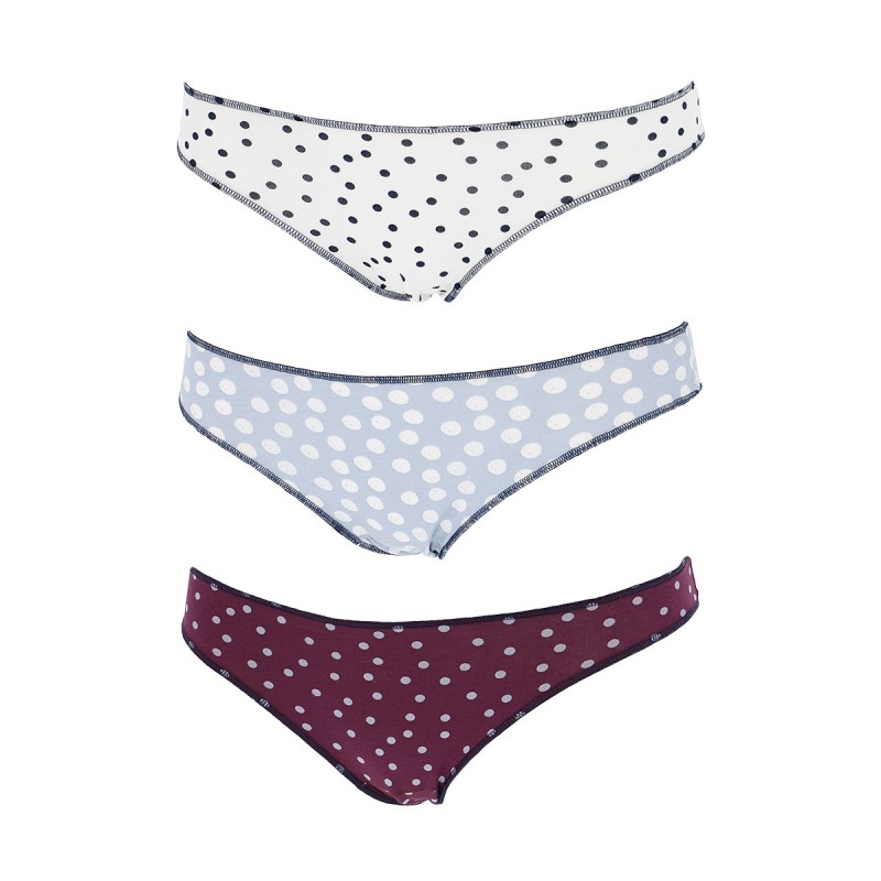 Cotonella - Mini Slip Σετ 3 Τεμαχίων - Βαμβακερά