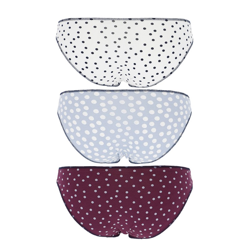 Cotonella - Mini Slip Σετ 3 Τεμαχίων - Βαμβακερά