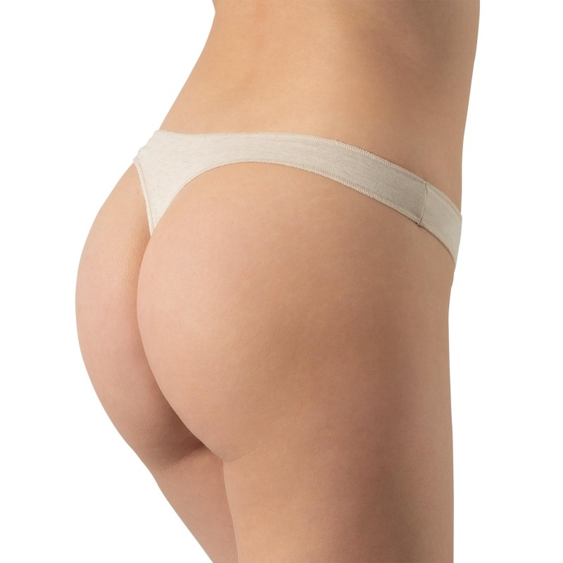 Cotonella - Γυναικεία Βαμβακερά Σλιπ String Σετ 3 Τεμαχίων