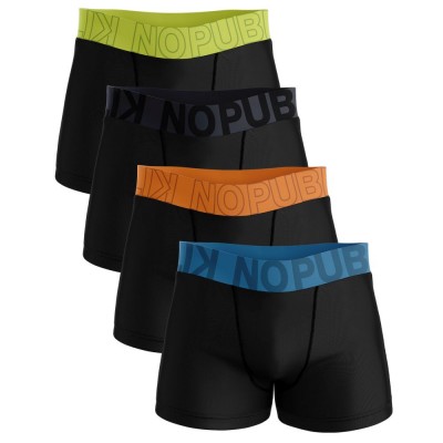 No Publik - Ανδρικά Boxer - Basic Sport Set -Συσκευασία 4 Τεμαχίων