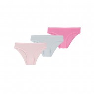 Ider 3-Pack Σλιπ Παιδικό Για Κορίτσι Βαμβακερό