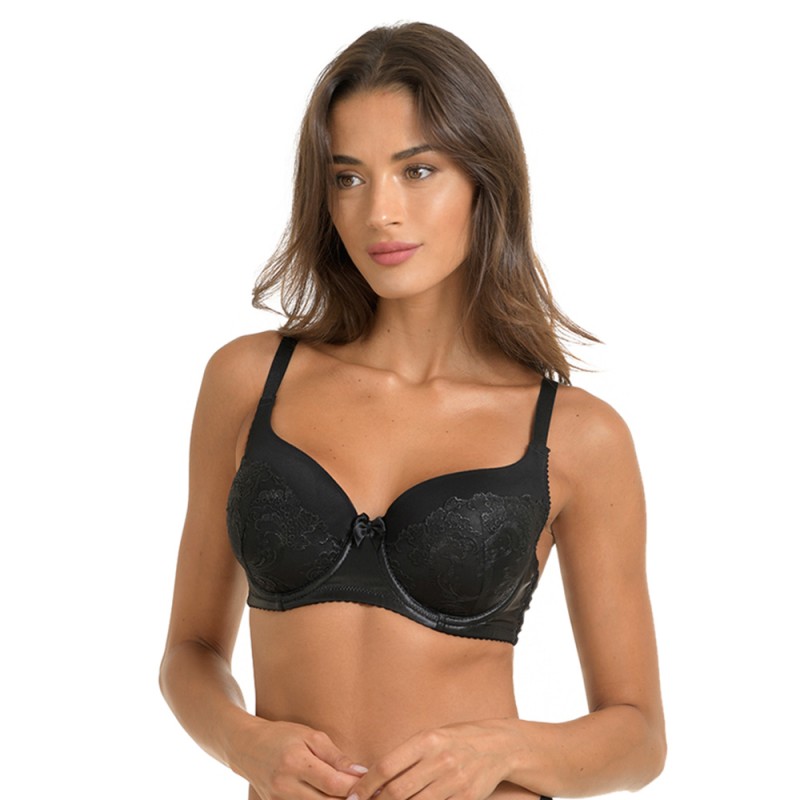 Miss Rosy Bra - Σουτιέν με μπανέλα, φλοράλ μοτίβο Miss Rosy Bra - Σουτιέν με μπανέλα, φλοράλ μοτίβο