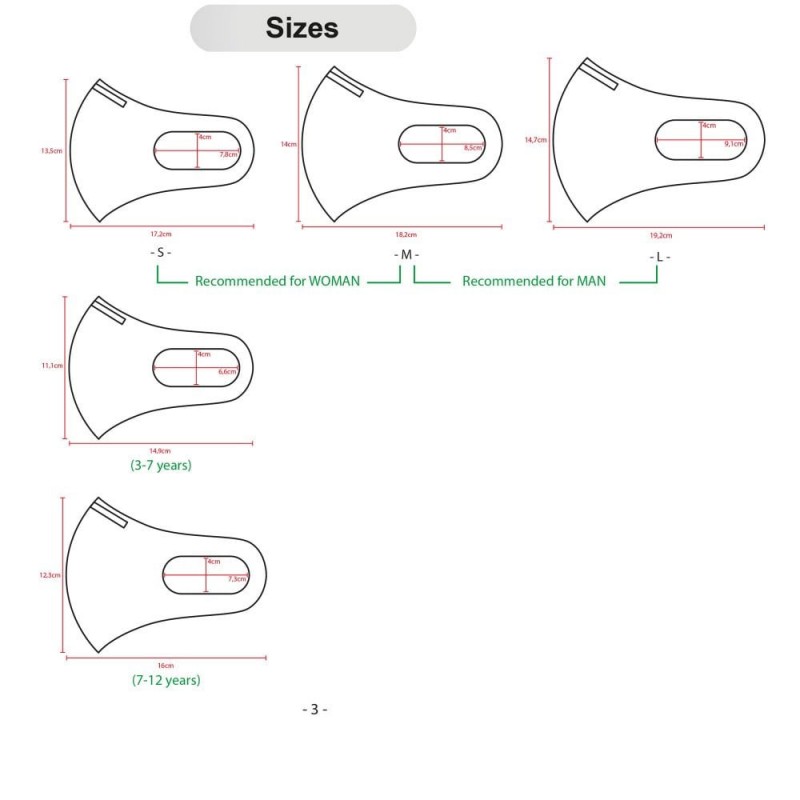 Blackspade Μάσκα Προστασίας Προσώπου