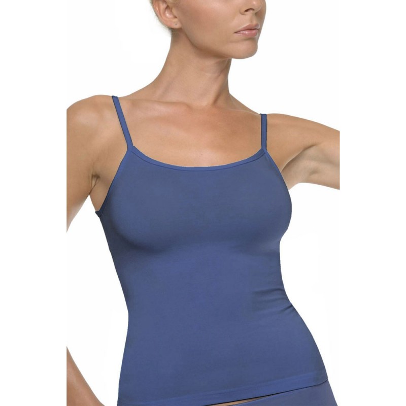 Helios Γυναικεία Φανέλα με Λεπτή Τιράντα Micromodal