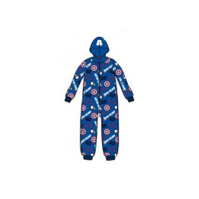 Avengers - Πυζάμα Fleece Ολόσωμη Παιδική για Αγόρι