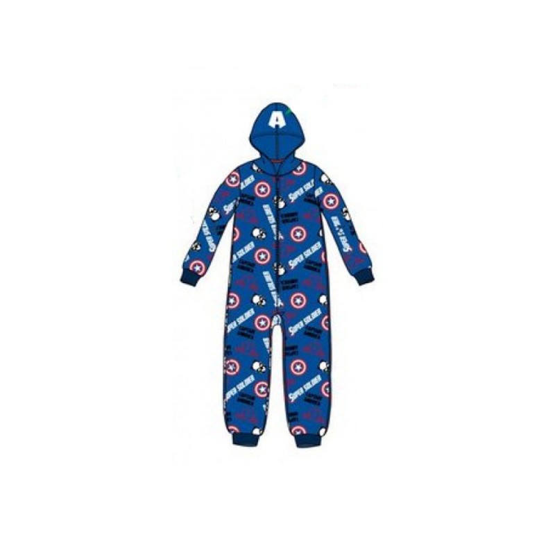 Avengers - Πυζάμα Fleece Ολόσωμη Παιδική για Αγόρι