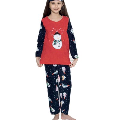 Εφηβική Πυζάμα για κορίτσι - Fleece - Let it Snow (8 - 14)