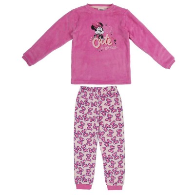 Mickey and Friends - Minnie Παιδική Πυτζάμα για Κορίτσι Fleece