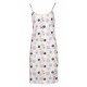 Pink Label Γυναικείο Καλοκαιρινό Νυχτικό με Τιράντα - Dot