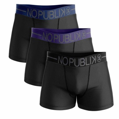 No Publik - Ανδρικά Boxer - Συσκευασία 3 Τεμαχίων