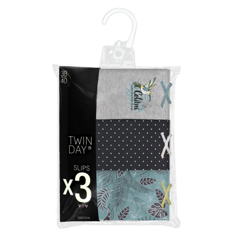 Twin Day Slips - Hummingbird - Σετ 3Τμχ Tai Twin Day Slips - Hummingbird - Σετ 3Τμχ Tai