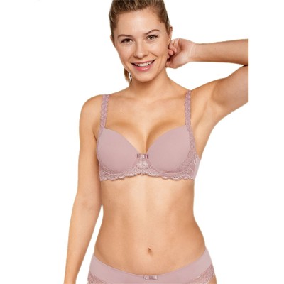 Naturana Padded Underwired Bra - Σουτιέν Διακοσμημένο Cup C/D/E