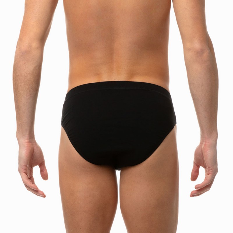 Minerva Ανδρικό Σλιπ Εσωτερικο Λάστιχο SPORTIES 3άδα