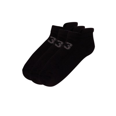 Me-We Socks Γυναικείο Βαμβακερό Τερλίκι Μισή Πετσέτα με Σχέδιο (3 Ζεύγη)