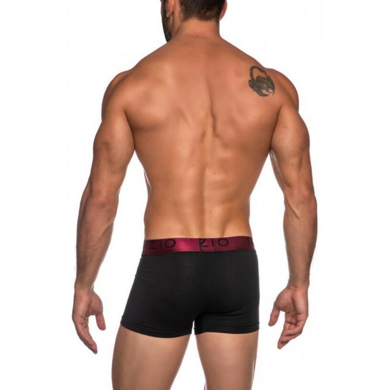 ΙΝΙΖΙΟ Ανδρικό Boxer με Εξωτερικό Μεταλιζέ Λάστιχο και Logo Συσκευασία 2ΤΜΧ σε Υπερμεγέθη