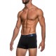 ΙΝΙΖΙΟ Ανδρικό Boxer με Εξωτερικό Μεταλιζέ Λάστιχο και Logo Συσκευασία 2ΤΜΧ σε Υπερμεγέθη
