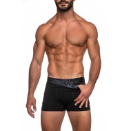 ΙΝΙΖΙΟ Ανδρικό Boxer με Εξωτερικό Μεταλιζέ Λάστιχο και Logo Συσκευασία 2ΤΜΧ