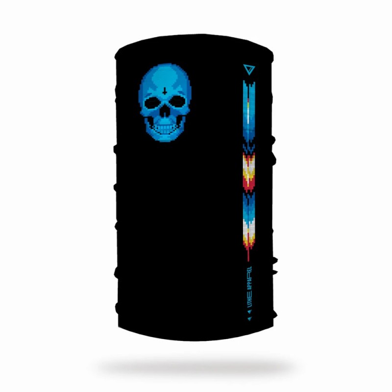 Lithe Multiuse Tube Pixel Skull