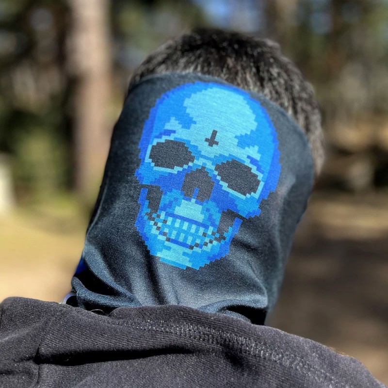 Lithe Multiuse Tube Pixel Skull