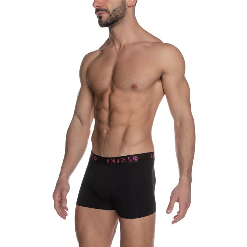 ΙΝΙΖΙΟ Ανδρικό Boxer με Εξωτερικό Ματ Λάστιχο Συσκευασία 2ΤΜΧ