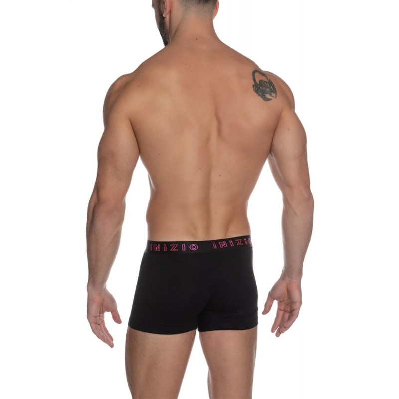 ΙΝΙΖΙΟ Ανδρικό Boxer με Εξωτερικό Ματ Λάστιχο Συσκευασία 2ΤΜΧ