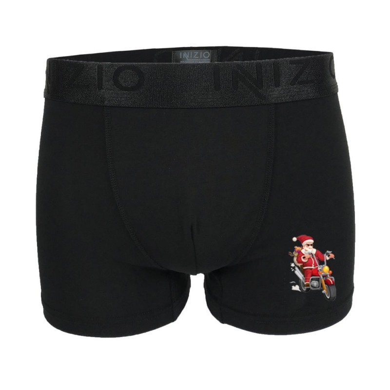ΙΝΙΖΙΟ Ανδρικό Boxer με Εξωτερικό Μεταλιζέ Λάστιχο XMAS Edition ΙΝΙΖΙΟ Ανδρικό Boxer με Εξωτερικό Μεταλιζέ Λάστιχο XMAS Edition