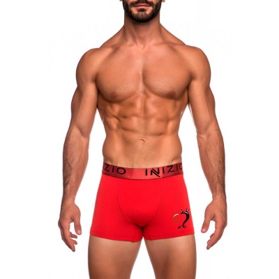 ΙΝΙΖΙΟ Ανδρικό Boxer με Εξωτερικό Μεταλιζέ Λάστιχο Angel and Devil Valentine Edition