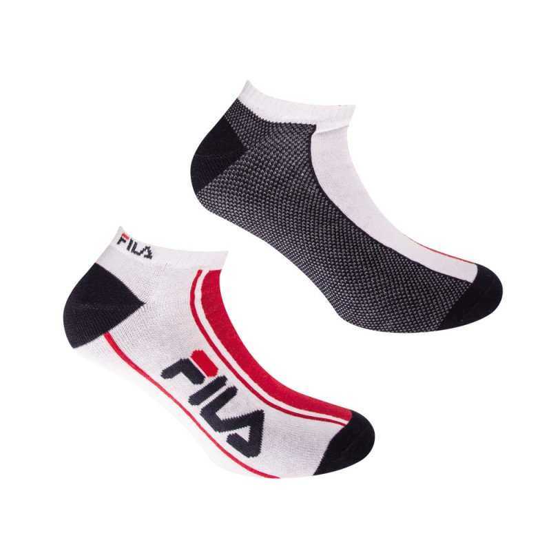 FILA Socks - Unisex Aθλητική Κάλτσα Σοσόνι - Σετ με 2 Ζεύγη