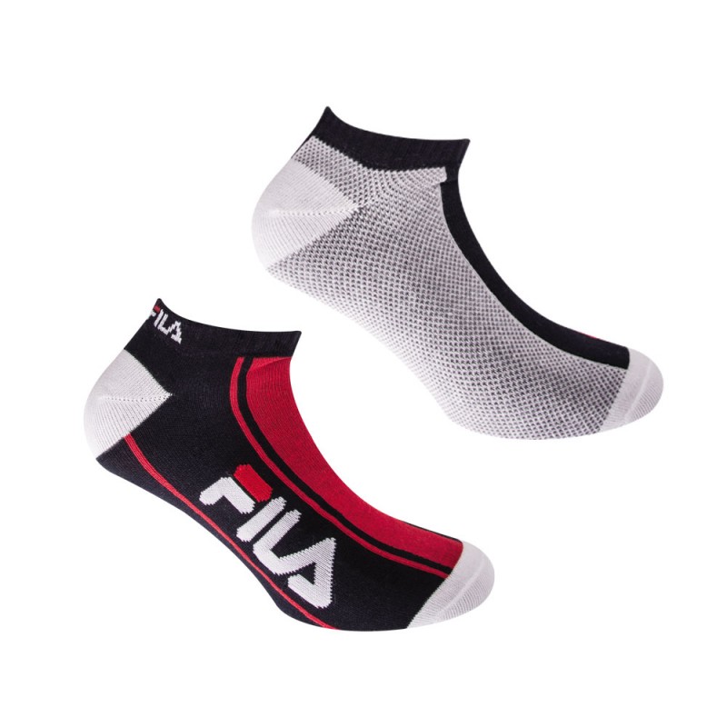 FILA Socks - Unisex Aθλητική Κάλτσα Σοσόνι - Σετ με 2 Ζεύγη