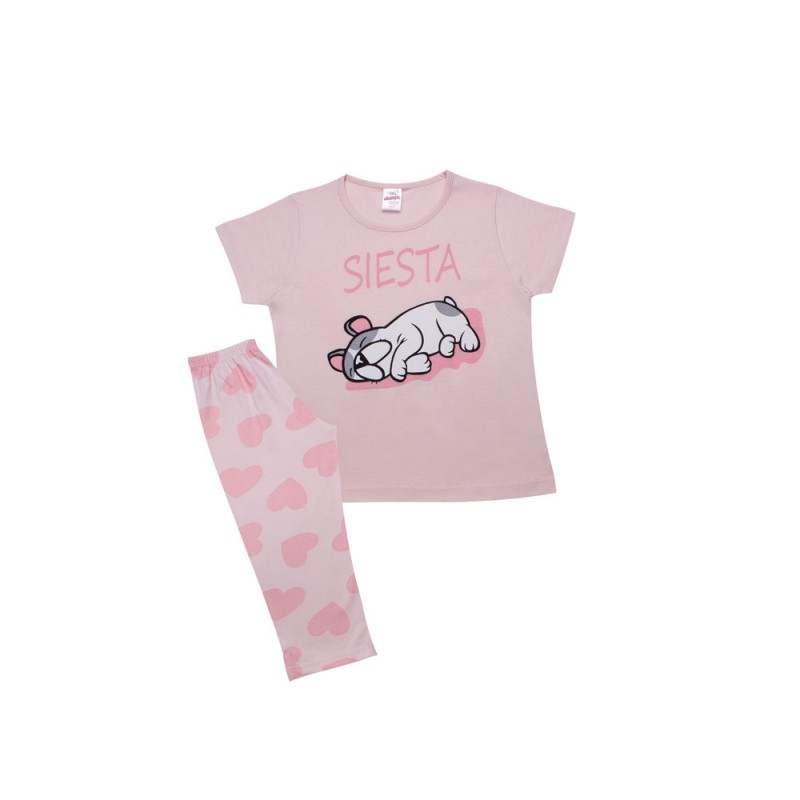 Minerva Πυζάμα Εφηβική Για Κορίτσι - Siesta