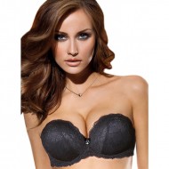 Lormar strapless ForMeDouble Extra Pizzo Με Διπλή Ενίσχυση