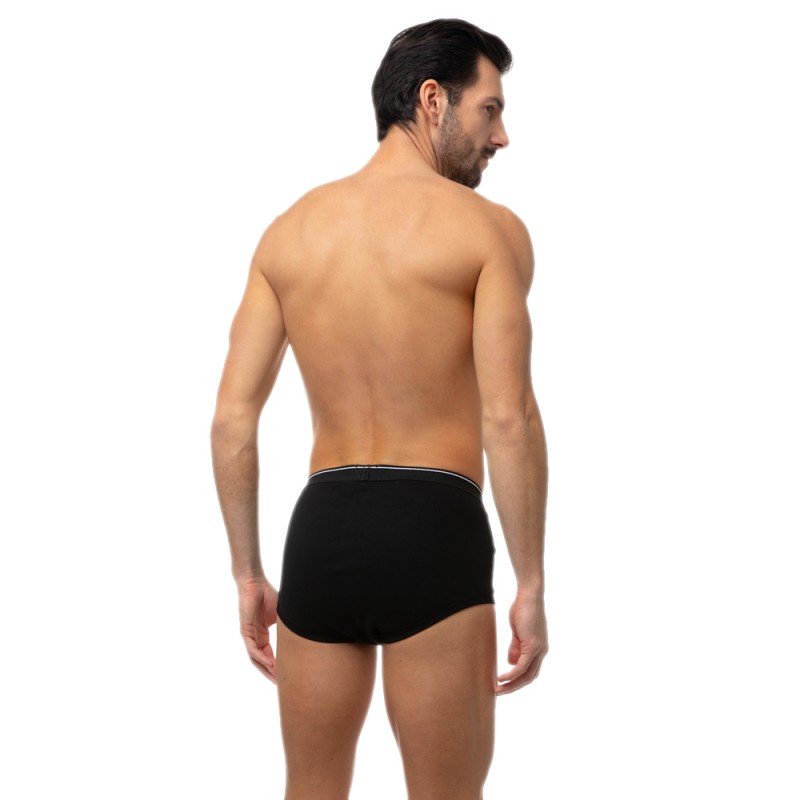 Minerva - Classic Ανδρικό Σλιπ Βαμβακερό με Άνοιγμα & Εξωτερικό Λάστιχο (Μέγεθος 1-2)