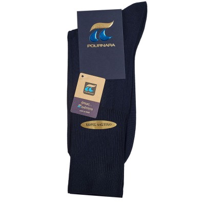 Πουρνάρα Ανδρική Κάλτσα - Χωρίς Λάστιχο Rib 10x2
