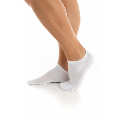 INIZIO - Ανδρική Κοφτή Κάλτσα Βαμβακερή Μονόχρωμη Μισή Πετσέτα