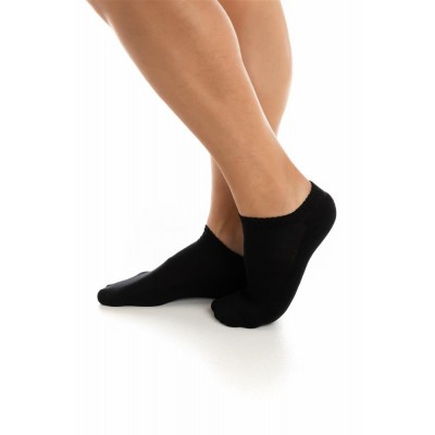 INIZIO - Ανδρική Κοφτή Κάλτσα Βαμβακερή Μονόχρωμη Μισή Πετσέτα