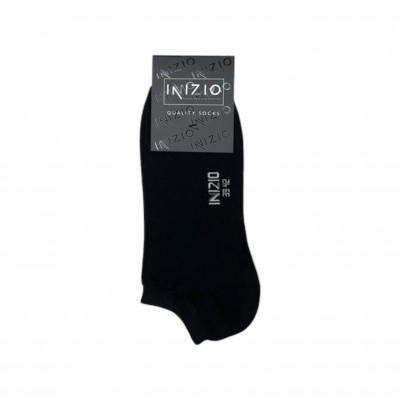 INIZIO - Ανδρική Κοφτή Βαμβακερή Κάλτσα Μονόχρωμη