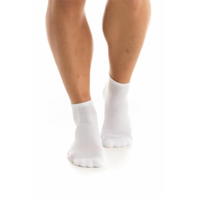 INIZIO - Ανδρική Ημίκοντη Βαμβακερή Κάλτσα Μονόχρωμη Πετσετέ