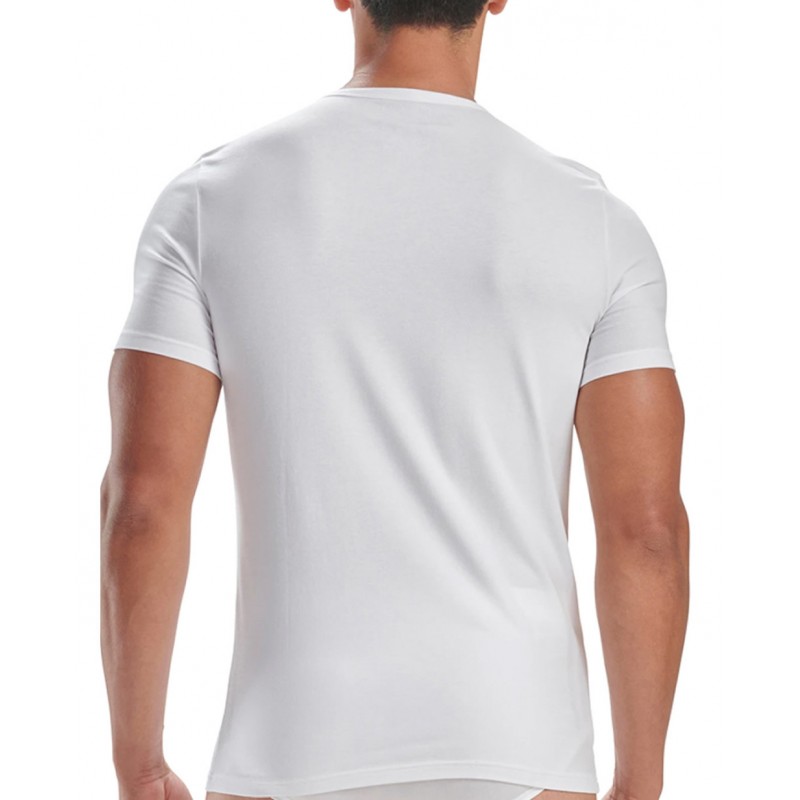 ADIDAS - Ανδρικά Φανελάκια Κοντό Μανίκι Συσκευασία 2 Τμχ. Active Flex Cotton