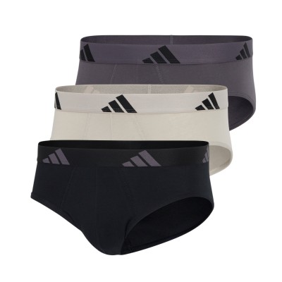 ADIDAS - Ανδρικά Σλιπ ACTIVE FLEX Cotton Brief – Σετ 3 Τεμαχίων
