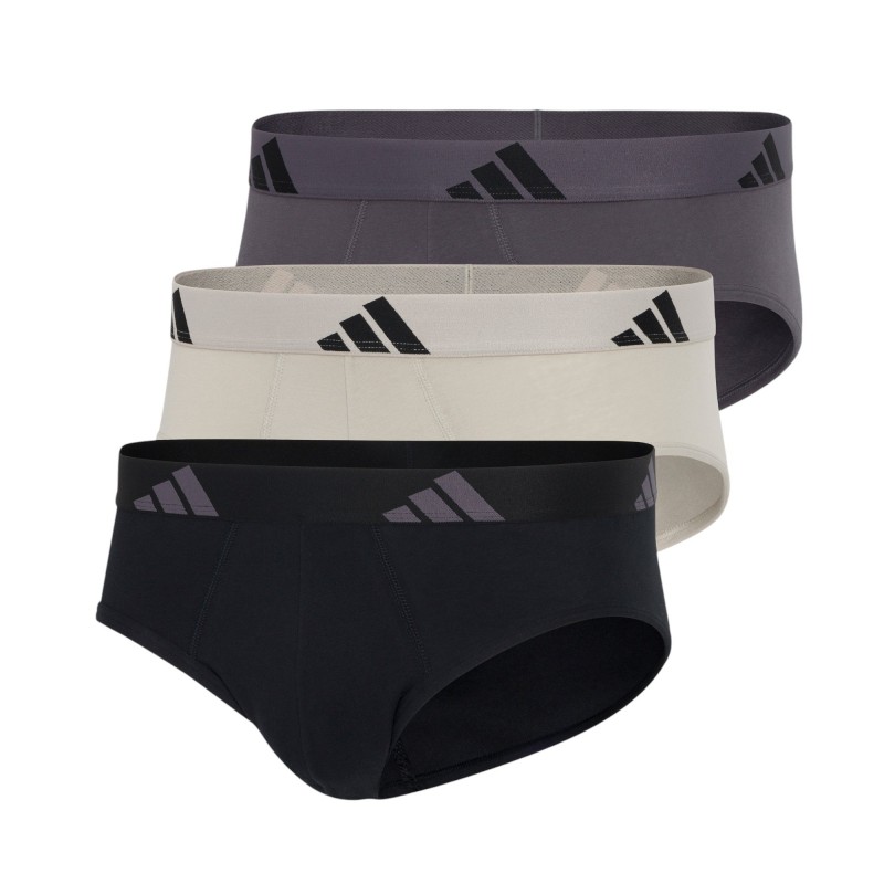 ADIDAS - Ανδρικά Σλιπ ACTIVE FLEX Cotton Brief – Σετ 3 Τεμαχίων