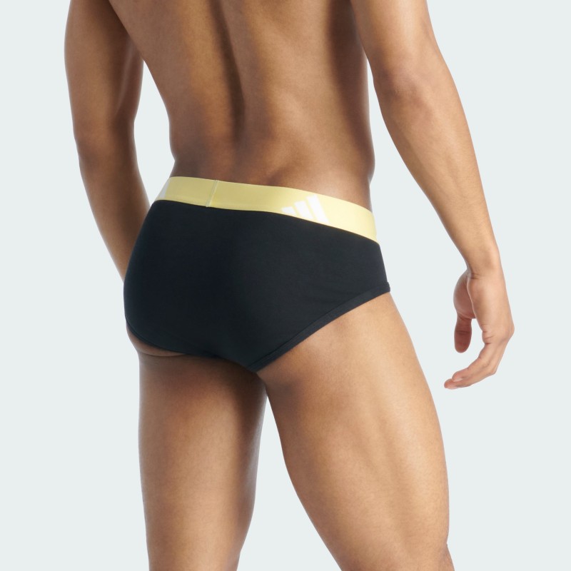 ADIDAS - Ανδρικά Σλιπ ACTIVE FLEX Cotton Brief – Σετ 3 Τεμαχίων