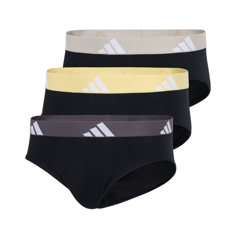 ADIDAS - Ανδρικά Σλιπ ACTIVE FLEX Cotton Brief – Σετ 3 Τεμαχίων