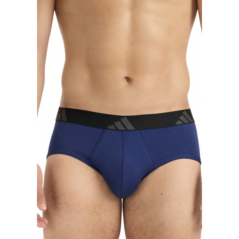 ADIDAS - Ανδρικά Σλιπ ACTIVE FLEX Cotton Brief - Σετ 3 Τεμαχίων
