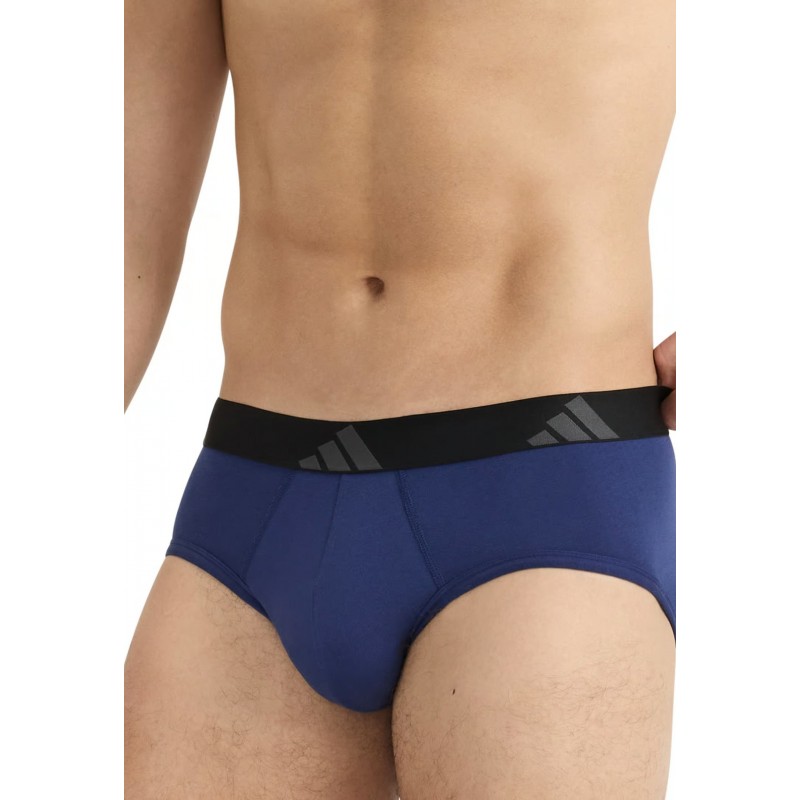 ADIDAS - Ανδρικά Σλιπ ACTIVE FLEX Cotton Brief - Σετ 3 Τεμαχίων