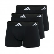 ADIDAS - Ανδρικά Boxer Hipster Συσκευασία 3 Τμχ. Active Flex Cotton