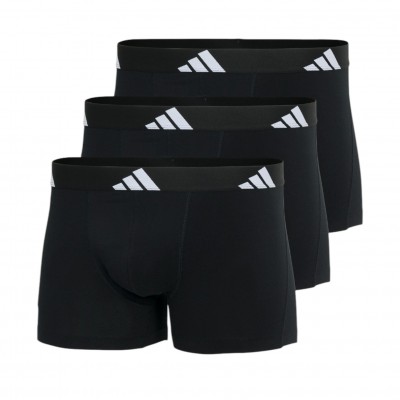 ADIDAS - Ανδρικά Boxer Hipster Συσκευασία 3 Τμχ. Active Flex Cotton