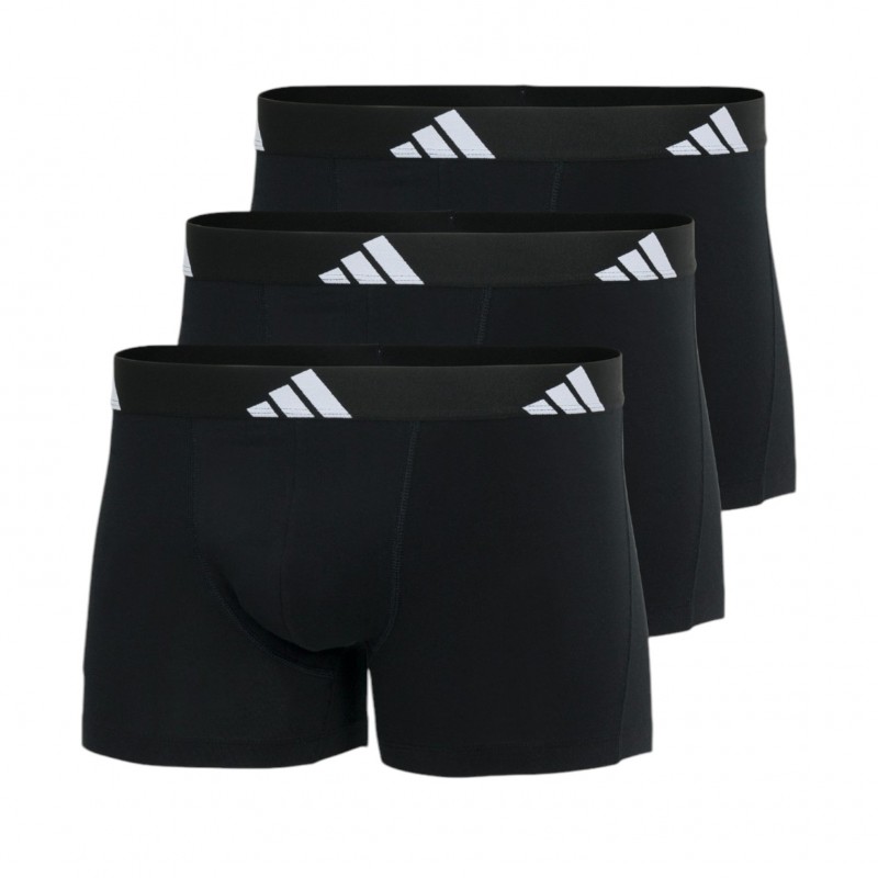 ADIDAS - Ανδρικά Boxer Hipster Συσκευασία 3 Τμχ. Active Flex Cotton