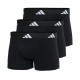 ADIDAS - Ανδρικά Boxer Hipster Συσκευασία 3 Τμχ. Active Flex Cotton